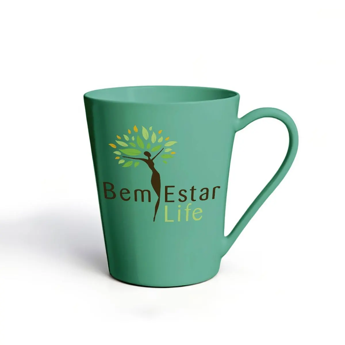  XICARA COR VERDE 250 ML - BEM ESTAR LIFE