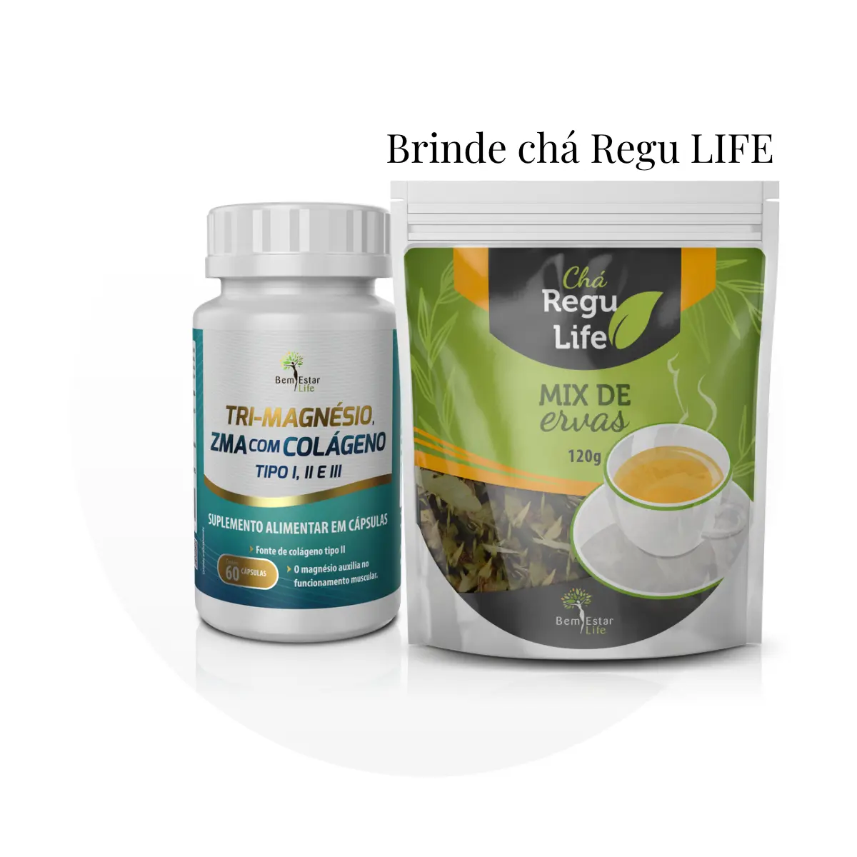 OFERTA ABRIL- NA COMPRA DO MAXX - THERMO OU GOLD +TRI MAGNESIO- BRINDE CHA 120 GRAMAS 