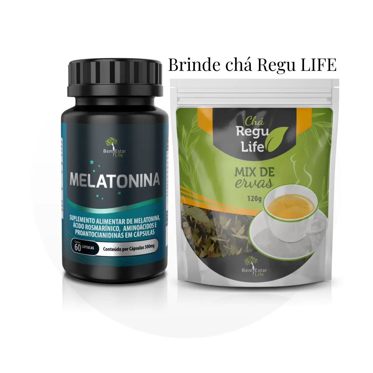 OFERTA ABRIL- NA COMPRA DO MAXX - THERMO OU GOLD + MELATONINA BRINDE CHA 120 GRAMAS