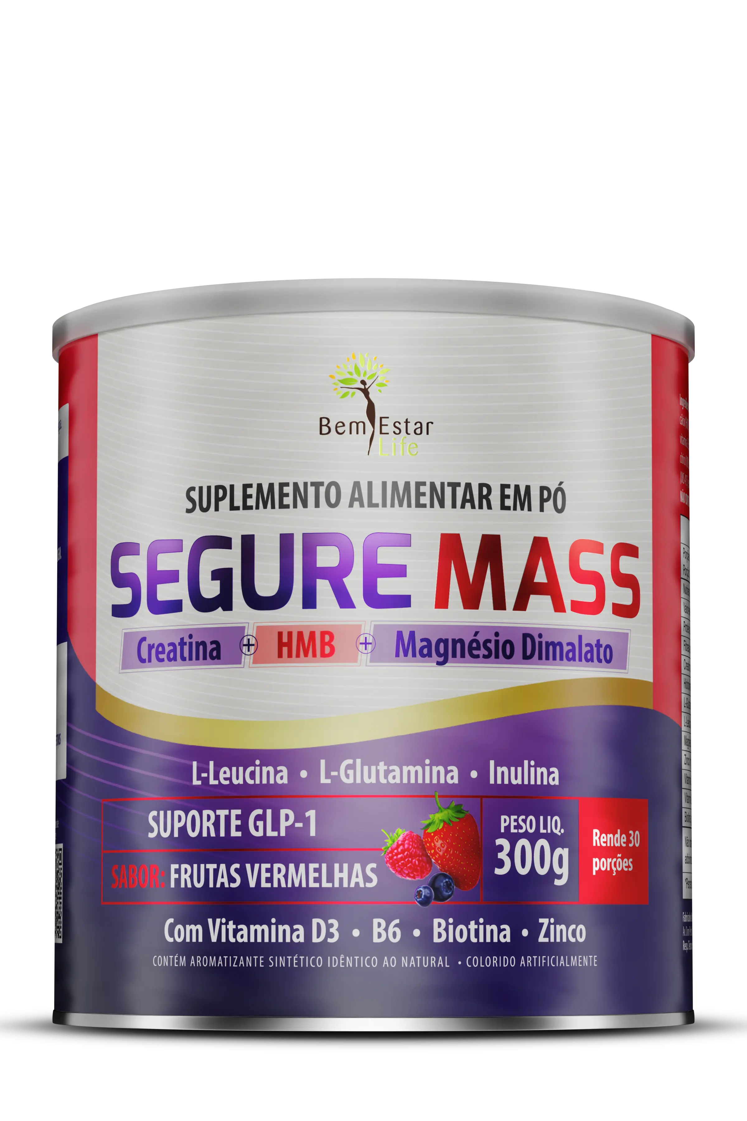 SEGURE MASS-FRUTAS VERMELHAS
