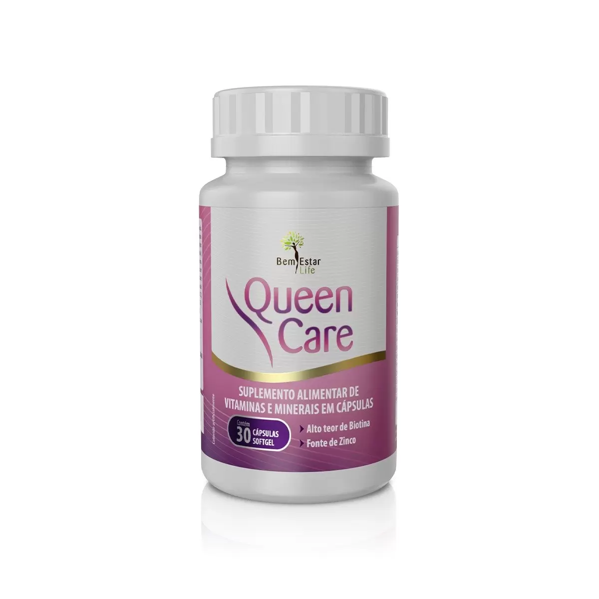 QUEEN CARE - CABELO E UNHAS FORTES